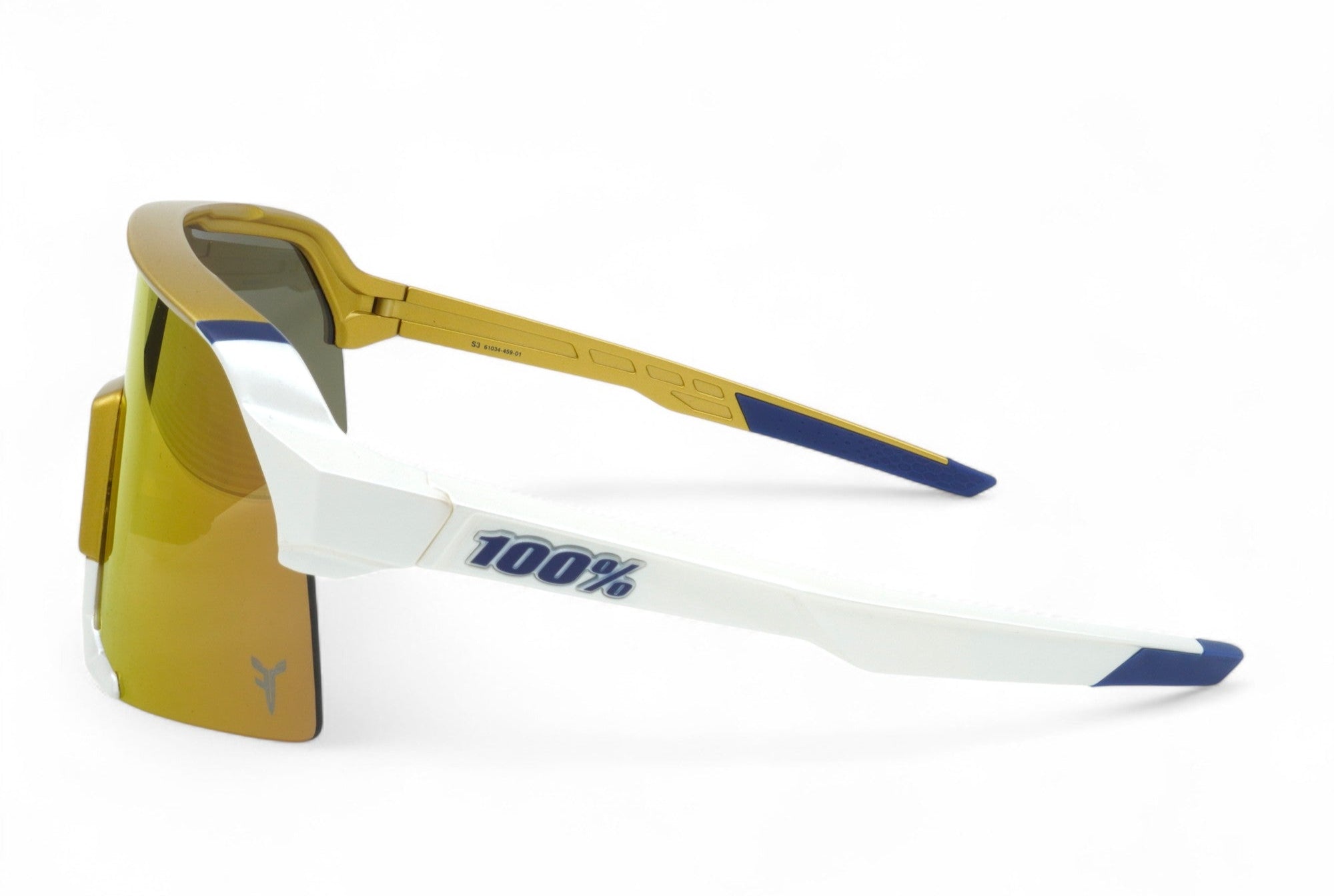 [61034-459-01] Unisex 100% S3 Fernando Tatis Jr. Limited Edition White Gold Sunglasses