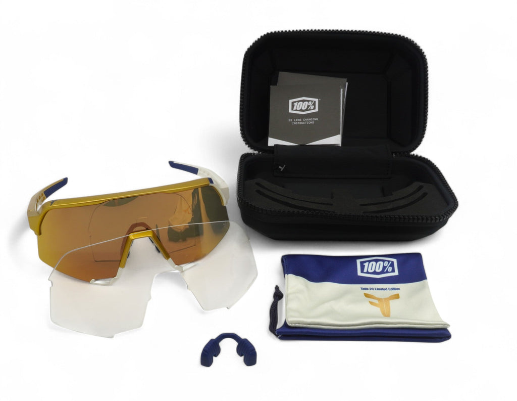 [61034-459-01] Unisex 100% S3 Fernando Tatis Jr. Limited Edition White Gold Sunglasses
