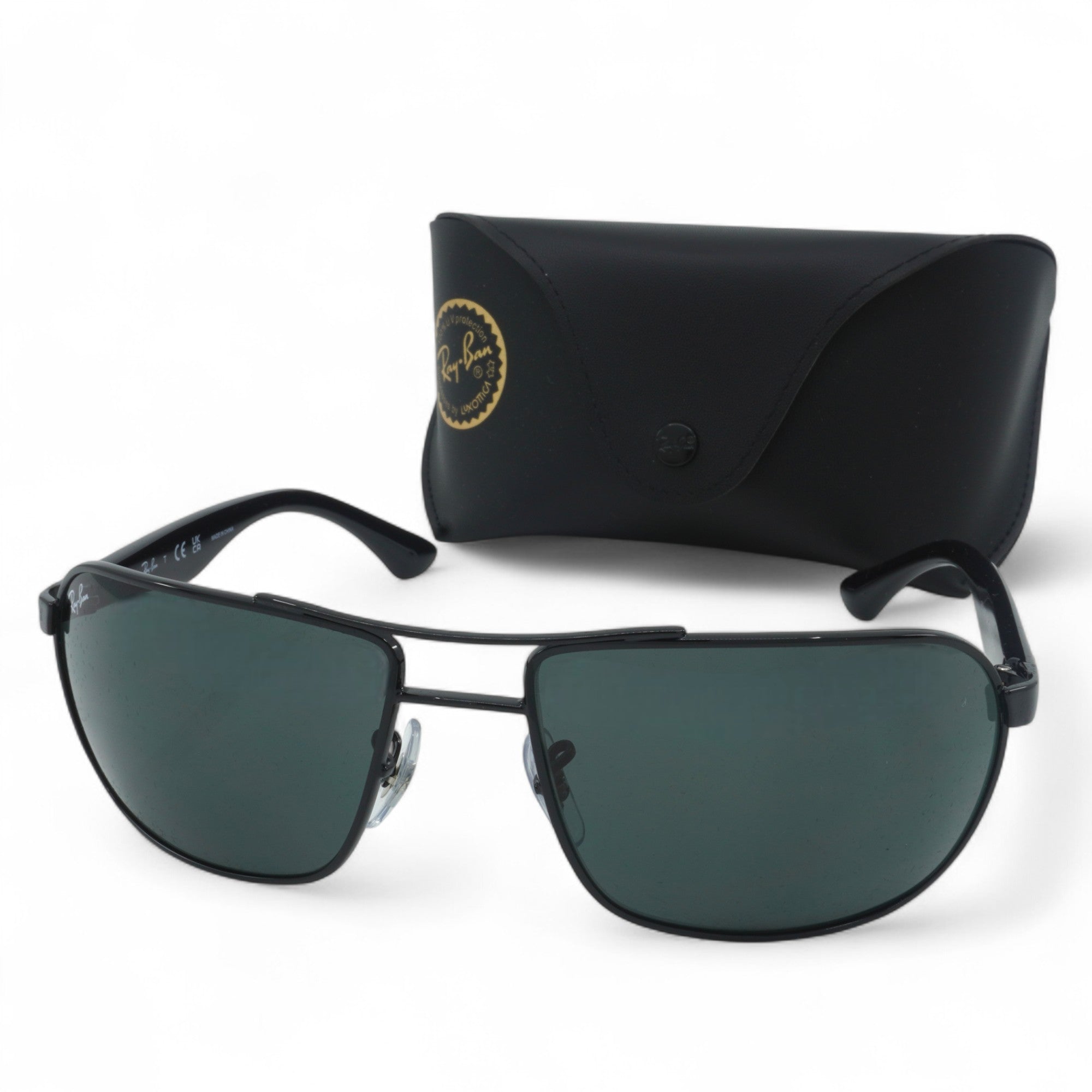 [RB3492-002/62] Mens Ray-Ban Rectangle Sunglasses