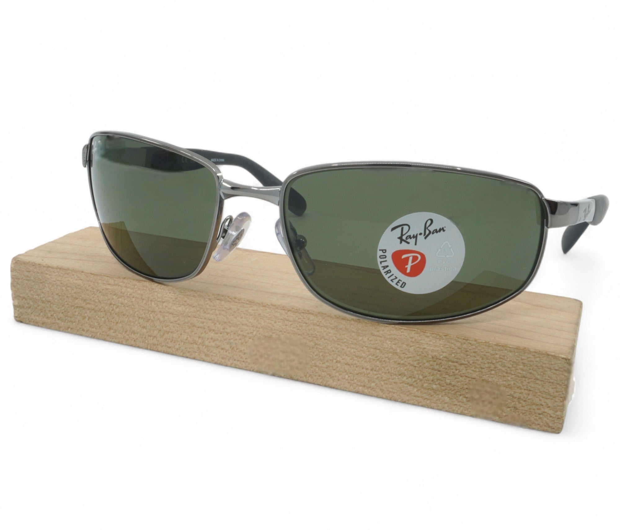 [RB3254-004/58] Mens Ray-Ban Rectangle Sunglasses