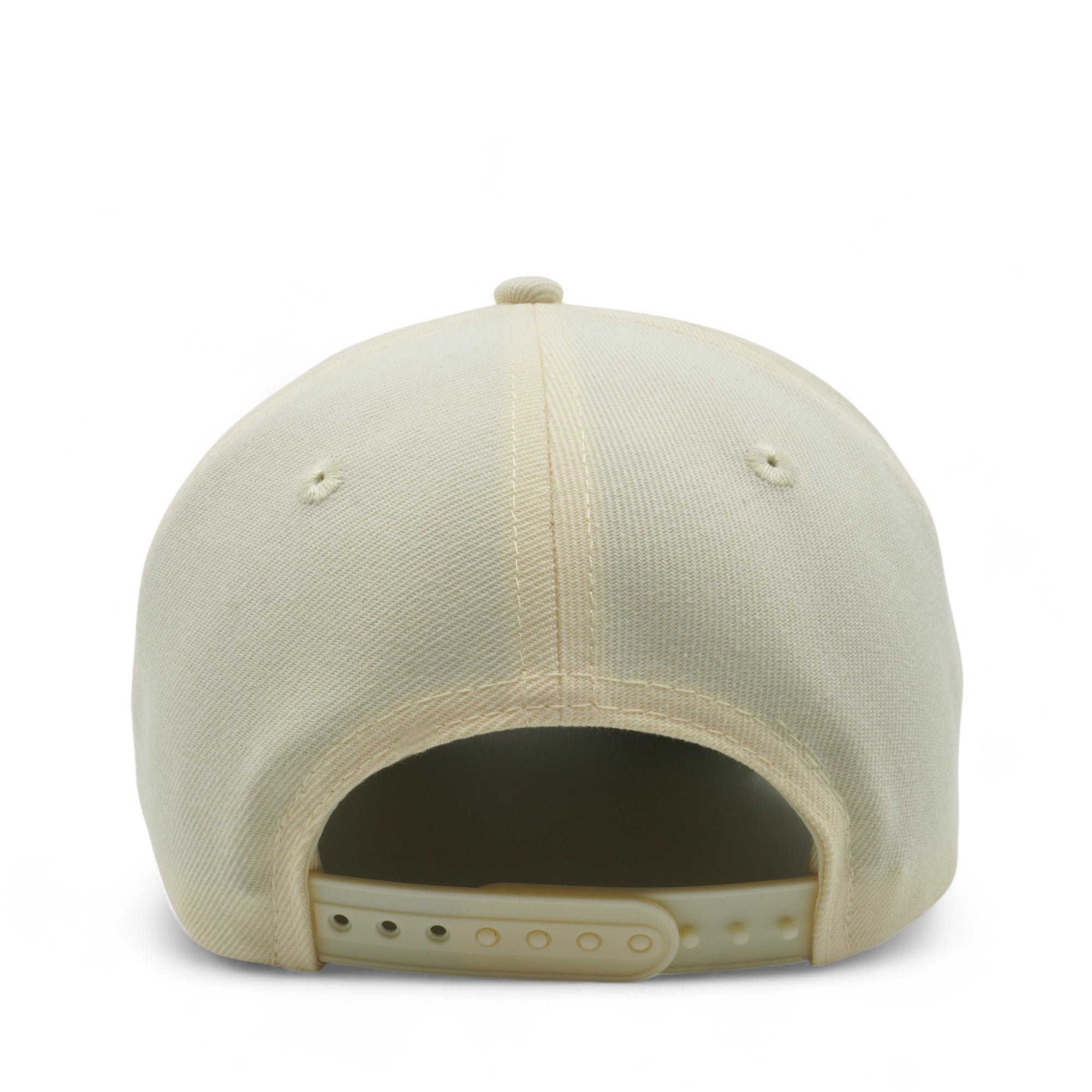 [CA912COT-CRMWHT-ADJ] MENS ERIC EMANUEL EE 6 PANEL STRUCTURED SNAPBACK