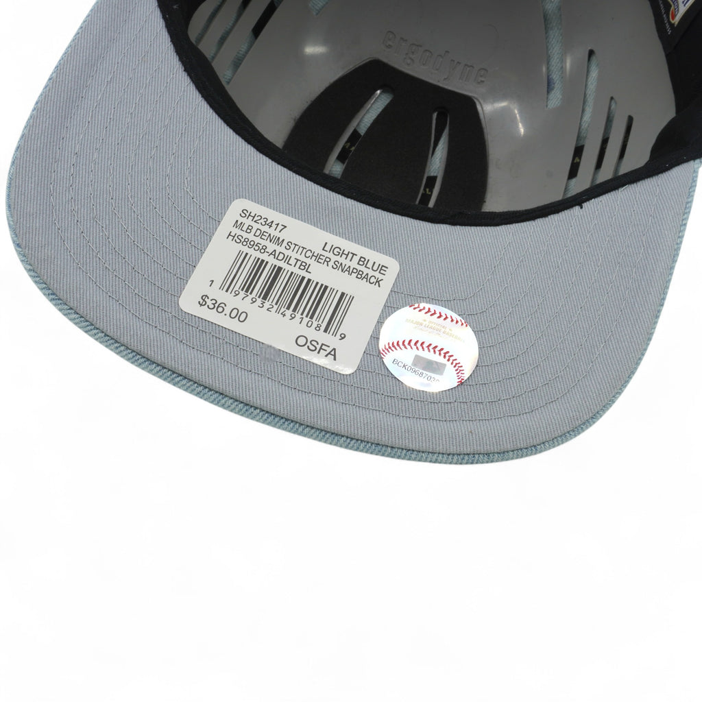 MENS MITCHELL & NESS MLB DENIM STITCHER SNAPBACK COOP DIAMONDBACKS