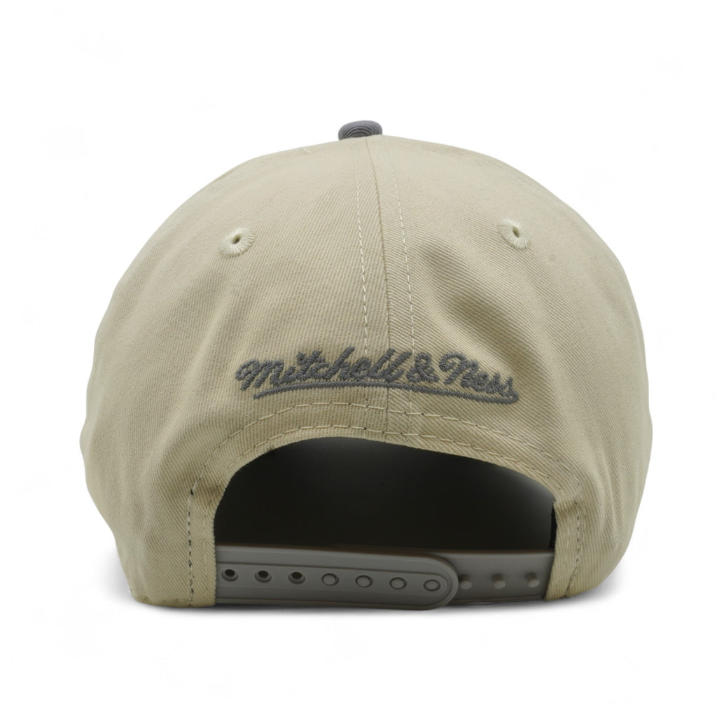 MENS MITCHELL & NESS MLB CHAINSTITCHER PRO PINCH SNAPBACK DODGERS - OFF WHITE