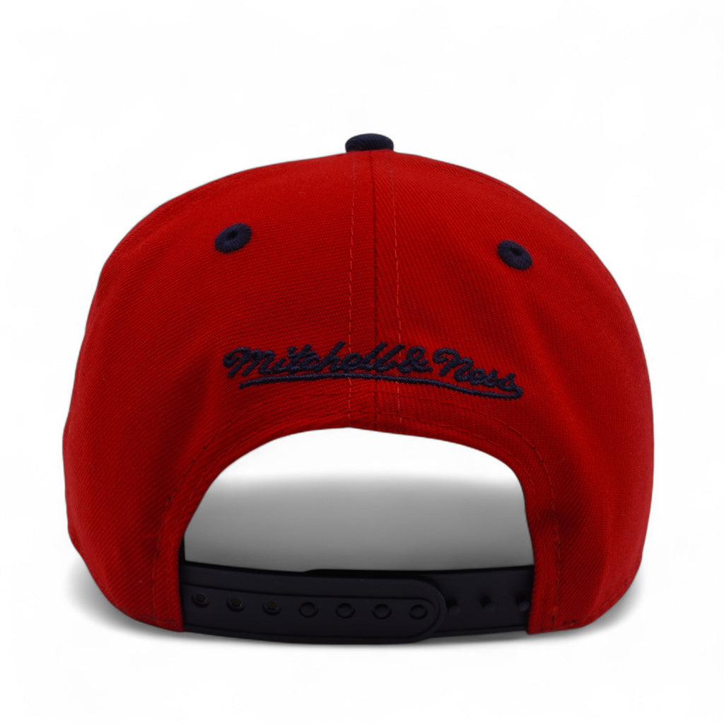 MENS MITCHELL & NESS MLB TEAM BALL PRO SNAPBACK RED SOX - RED