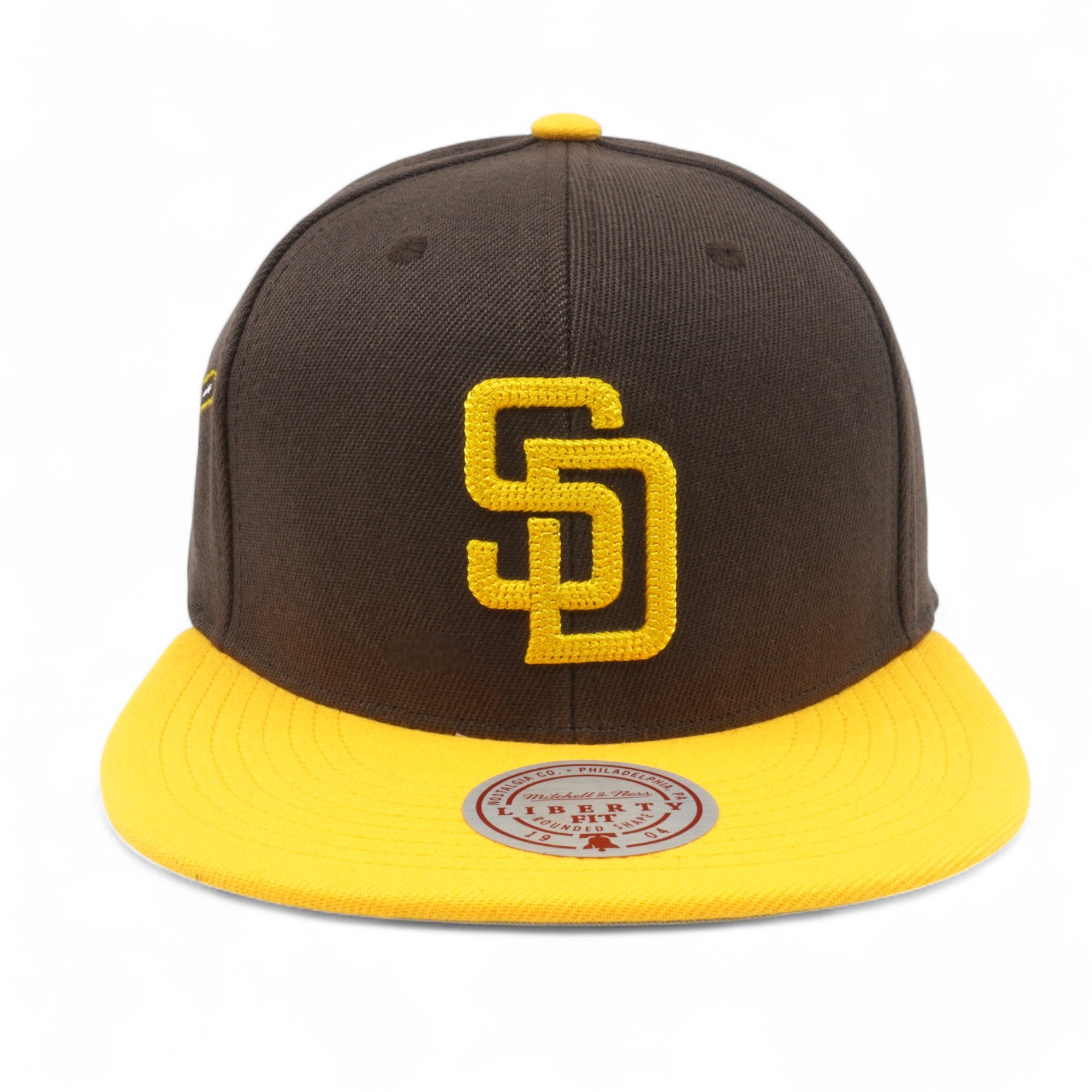 MENS MITCHELL & NESS MLB JUMP OFF SNAPBACK PADRES - BROWN