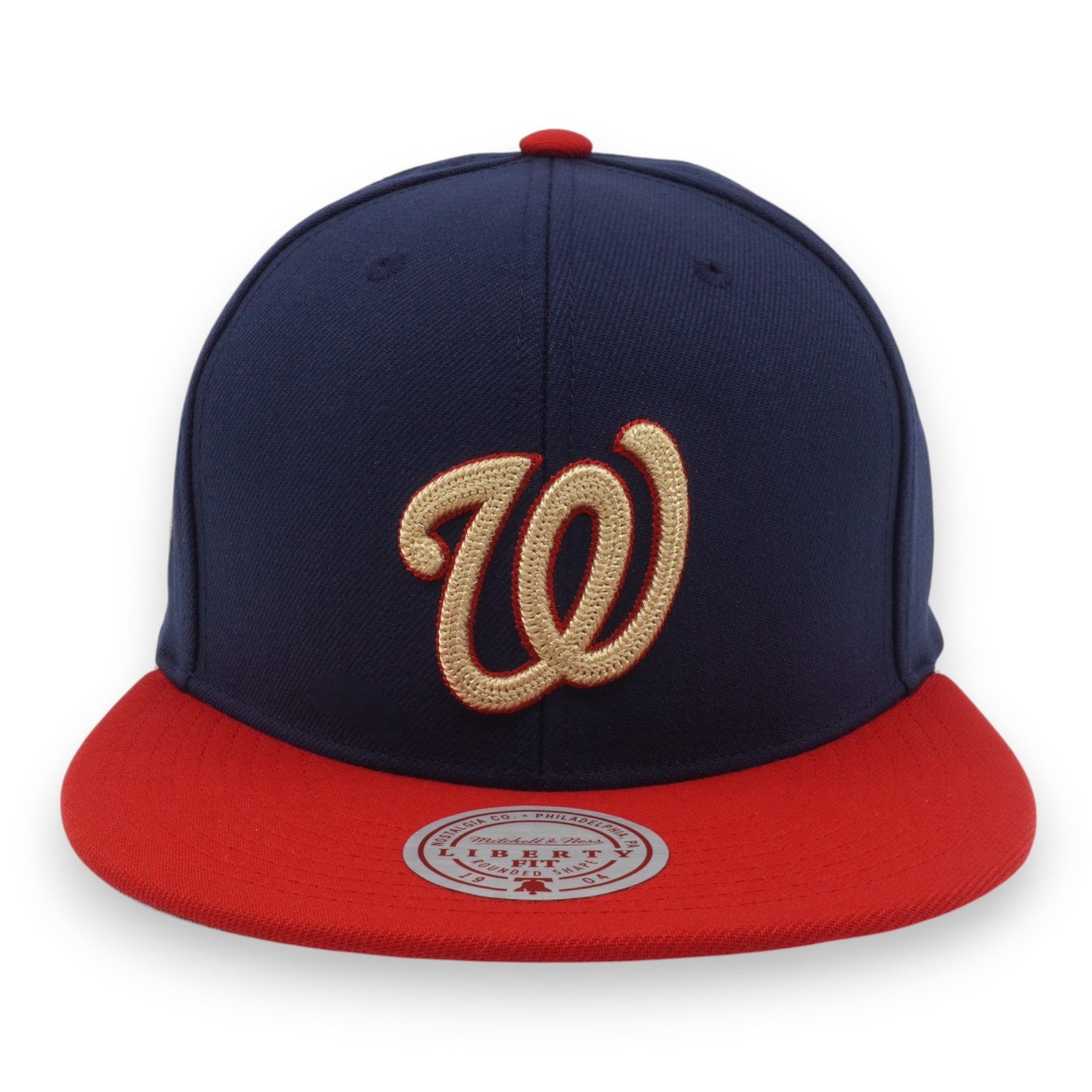MENS MITCHELL & NESS MLB JUMP OFF SNAPBACK NATIONALS - NAVY