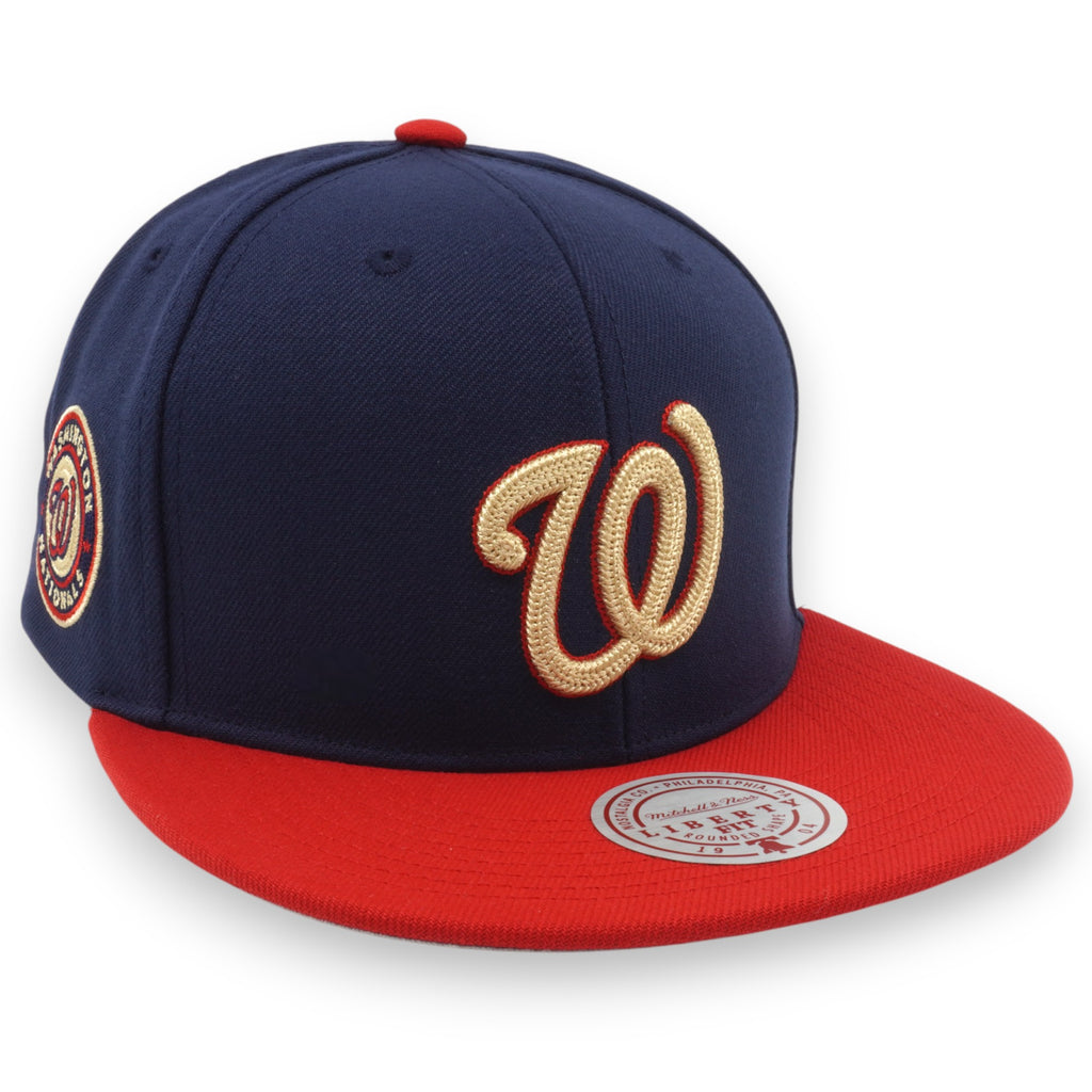 MENS MITCHELL & NESS MLB JUMP OFF SNAPBACK NATIONALS - NAVY