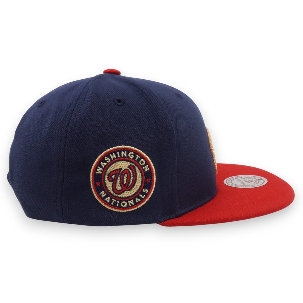 MENS MITCHELL & NESS MLB JUMP OFF SNAPBACK NATIONALS - NAVY