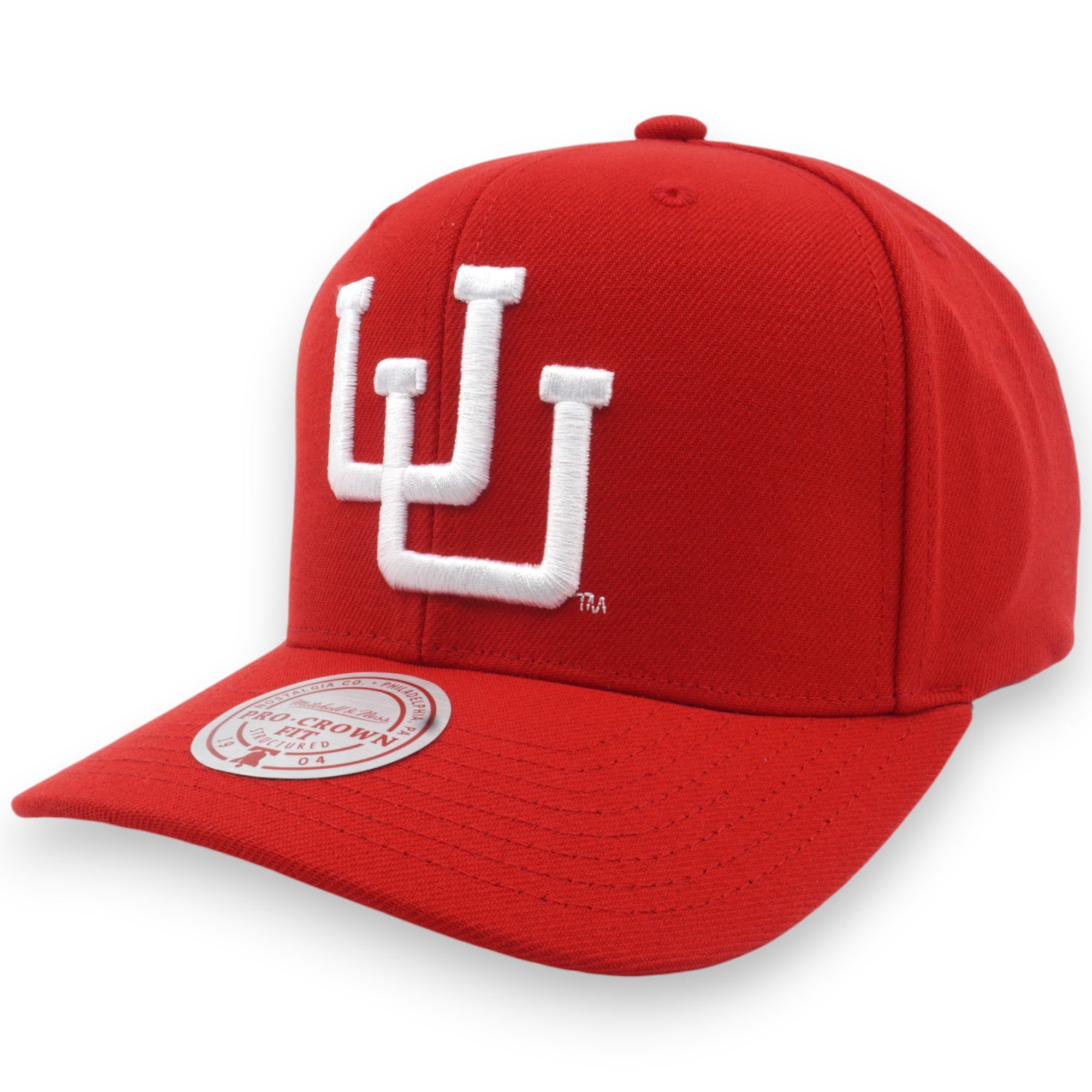 [HP9513-UUTRED1] MENS MITCHELL & NESS NCAA ALL IN 2.0 PRO SNAPBACK UTAH UTES