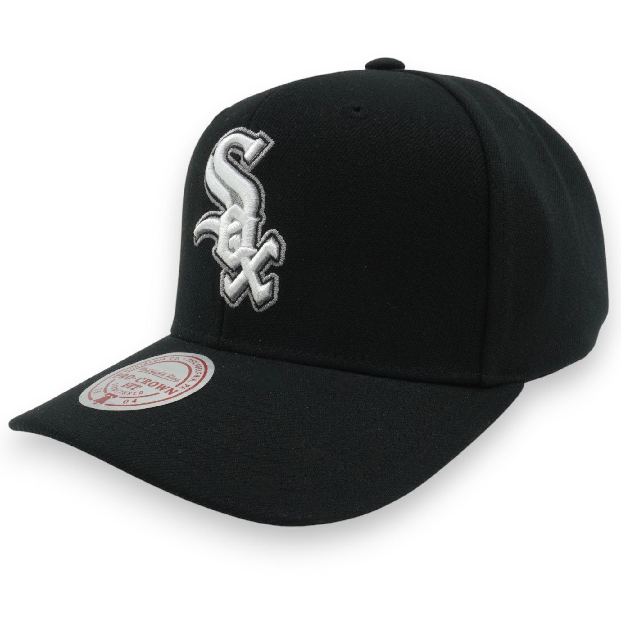 MENS MITCHELL & NESS MLB TEAM FLIP PRO SNAPBACK WHITE SOX - BLACK