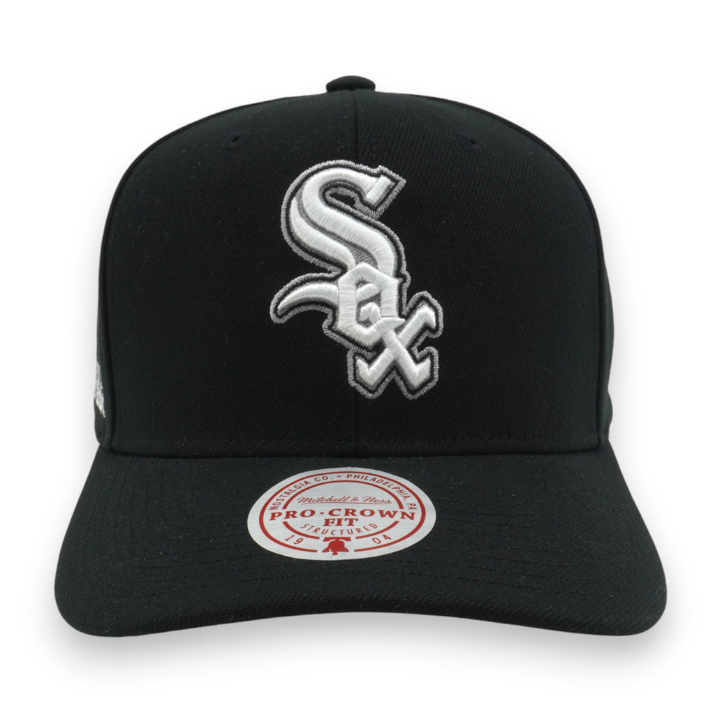 MENS MITCHELL & NESS MLB TEAM FLIP PRO SNAPBACK WHITE SOX - BLACK
