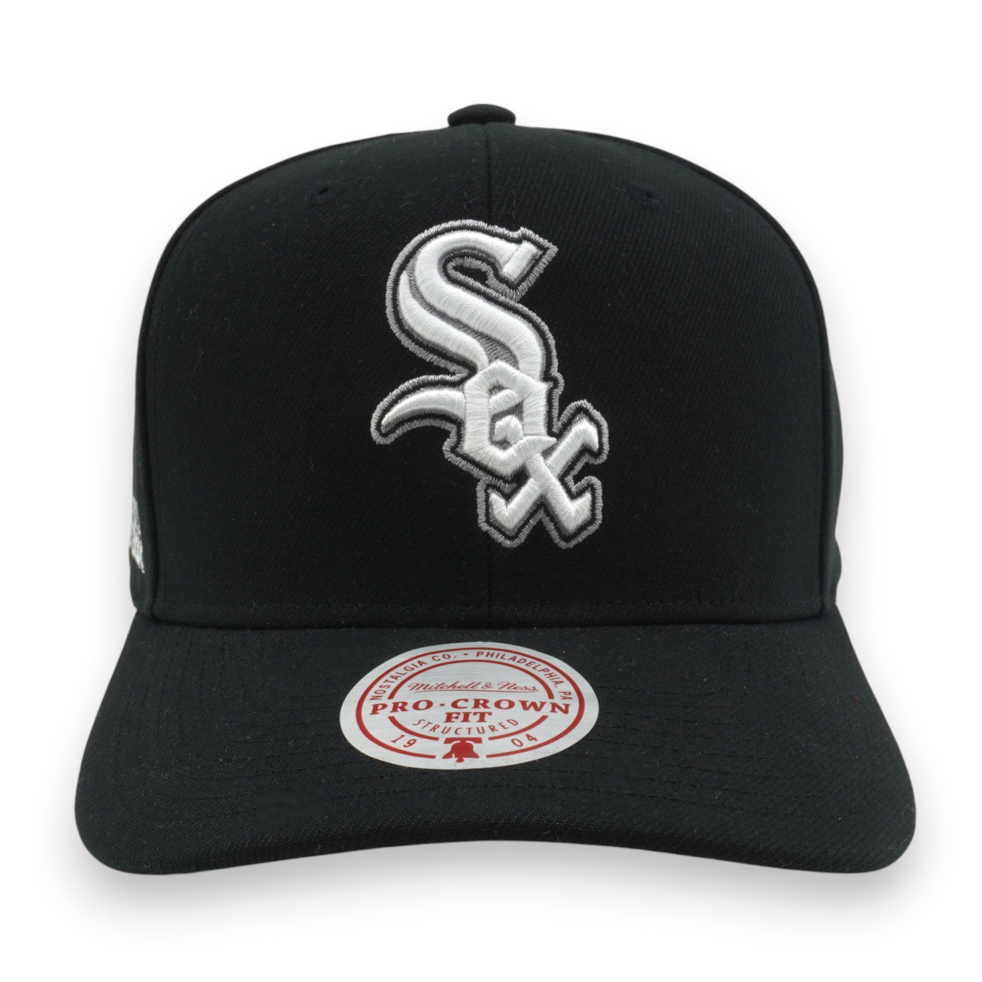 MENS MITCHELL & NESS MLB TEAM FLIP PRO SNAPBACK WHITE SOX - BLACK