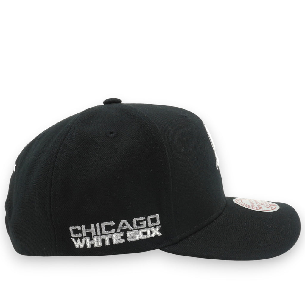 MENS MITCHELL & NESS MLB TEAM FLIP PRO SNAPBACK WHITE SOX - BLACK