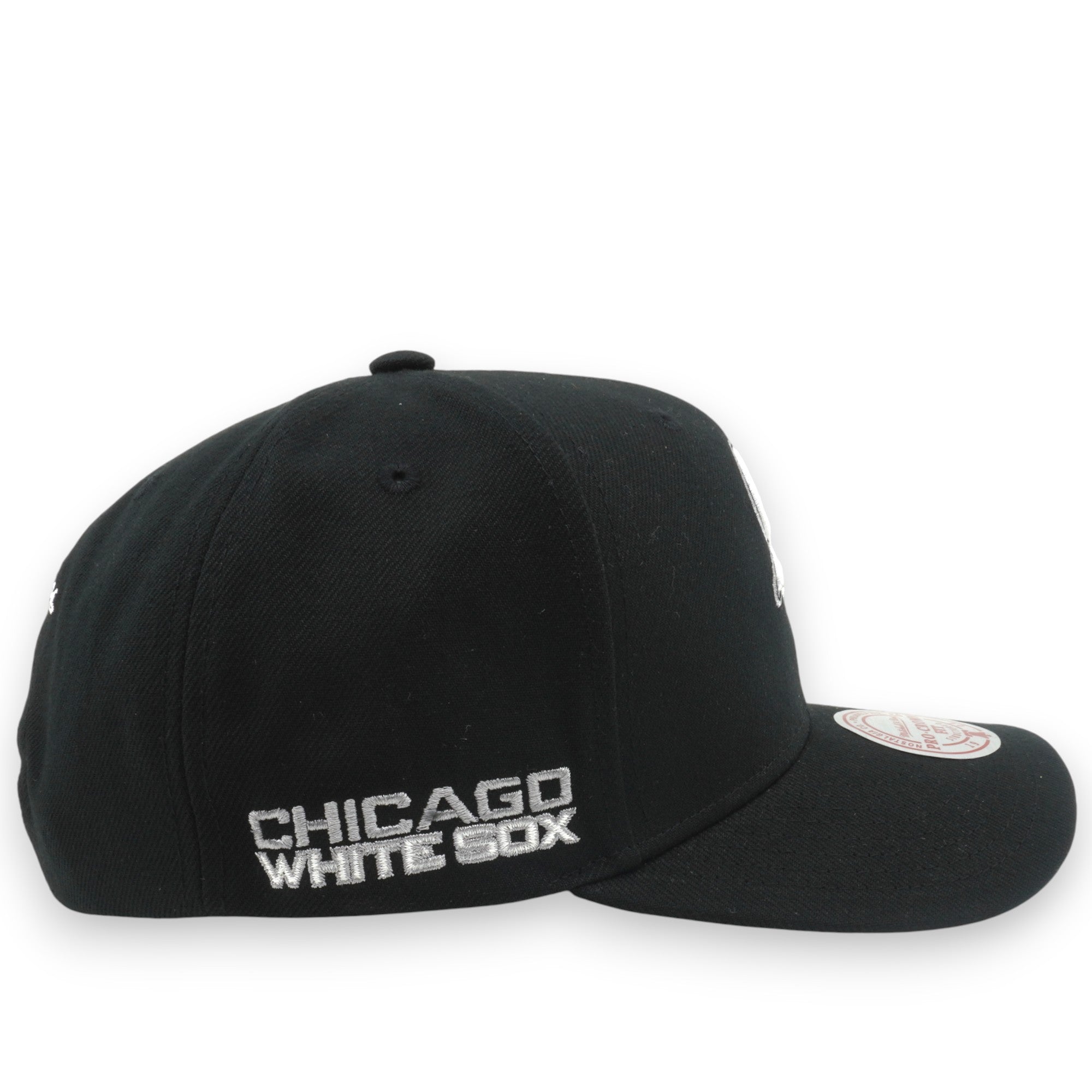 MENS MITCHELL & NESS MLB TEAM FLIP PRO SNAPBACK WHITE SOX - BLACK