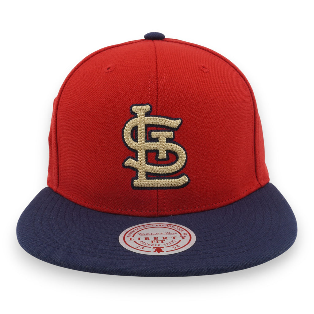 MENS MITCHELL & NESS MLB JUMP OFF SNAPBACK CARDINALS - RED