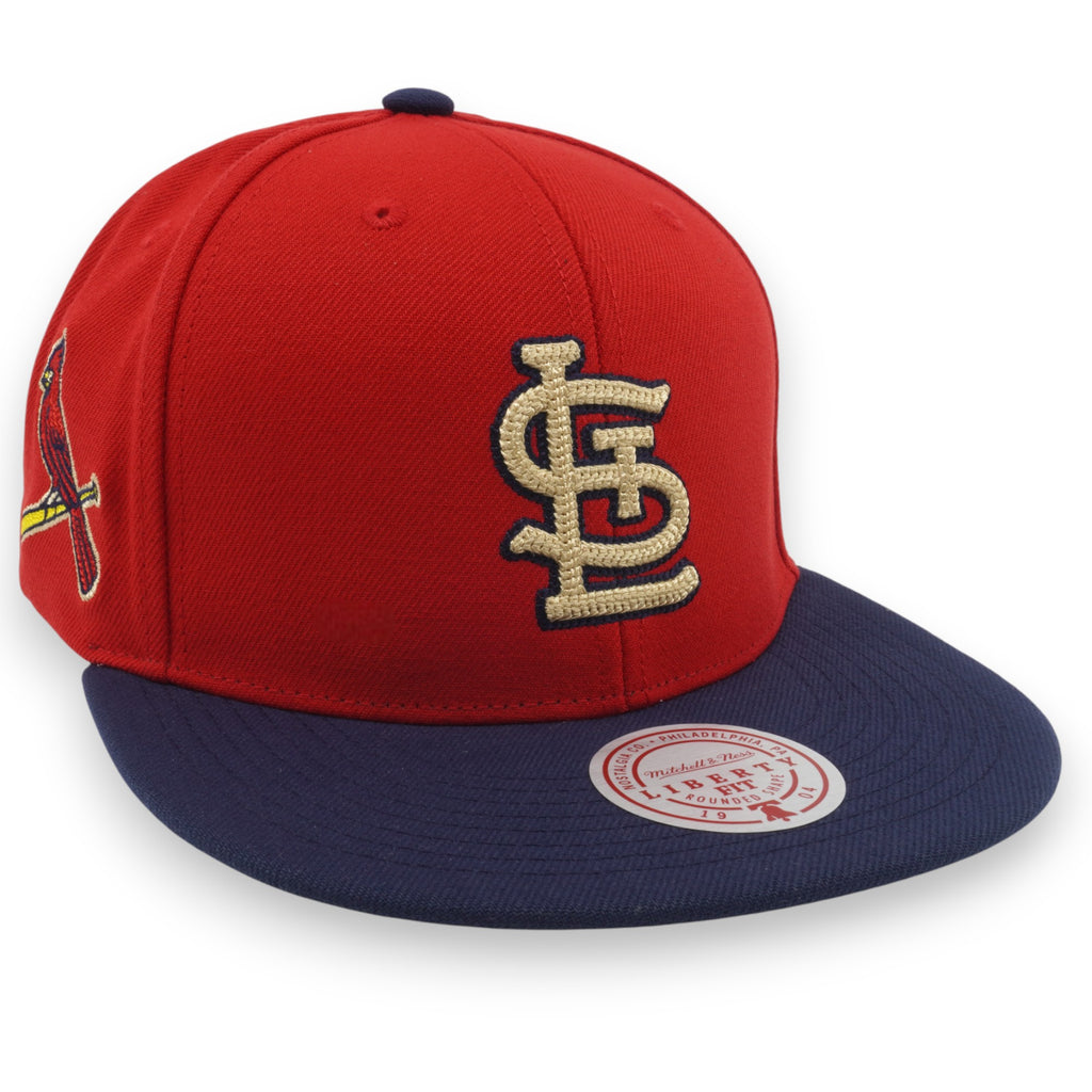 MENS MITCHELL & NESS MLB JUMP OFF SNAPBACK CARDINALS - RED
