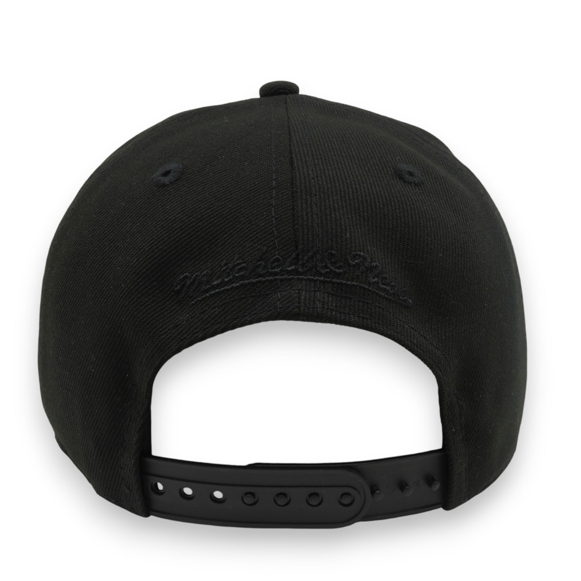 MENS MITCHELL & NESS MLB RAISED UP PRO PINCH SNAPBACK METS - BLACK