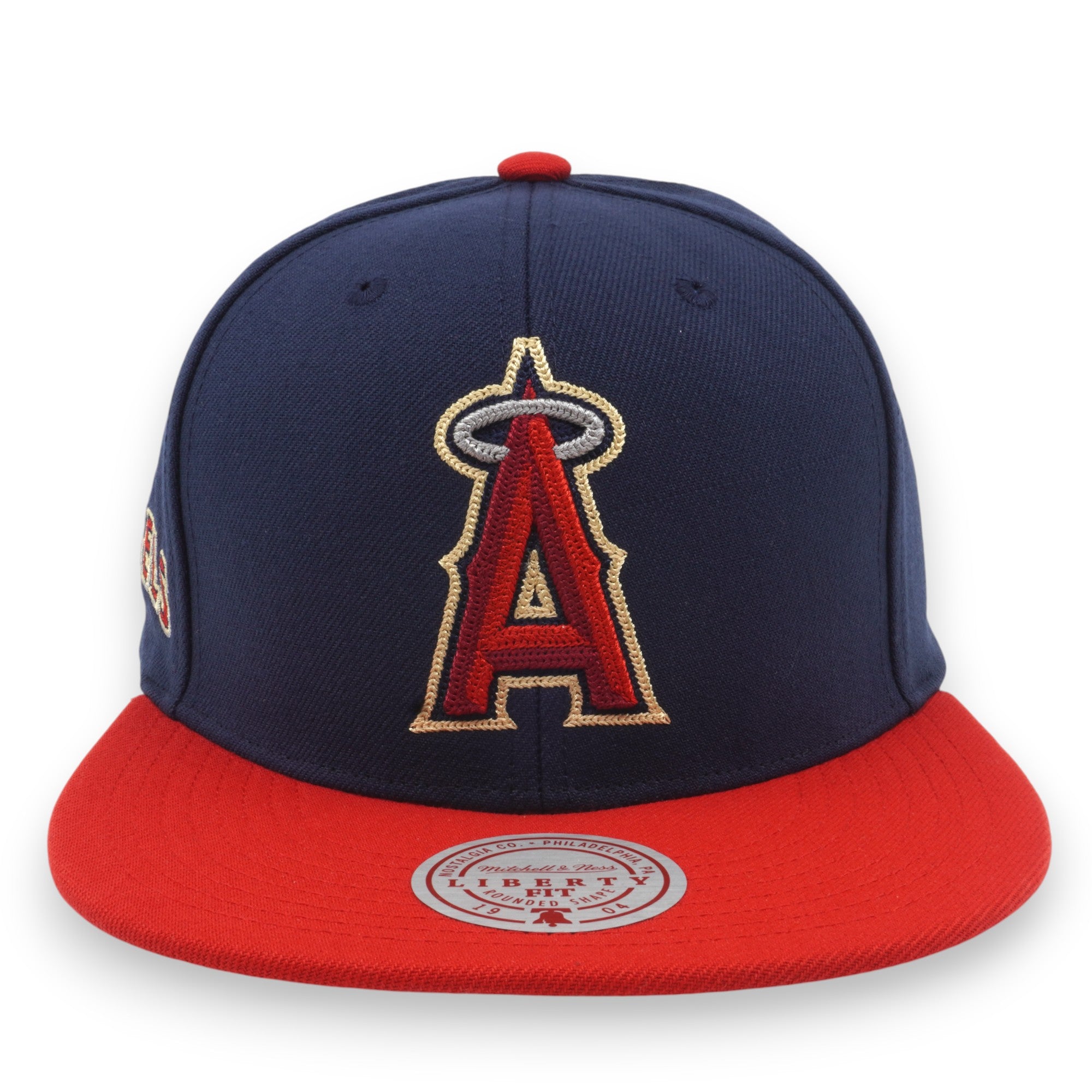 MENS MITCHELL & NESS MLB JUMP OFF SNAPBACK ANGELS - NAVY