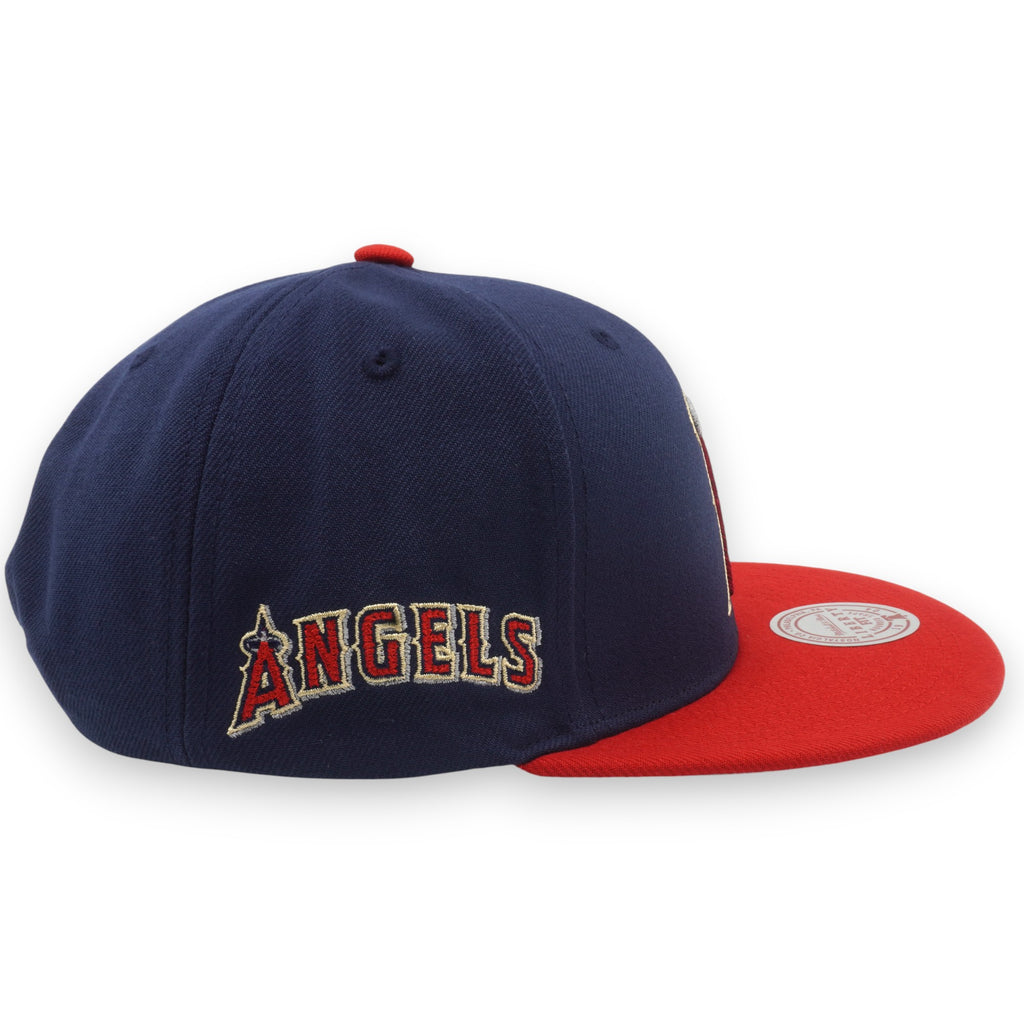 MENS MITCHELL & NESS MLB JUMP OFF SNAPBACK ANGELS - NAVY