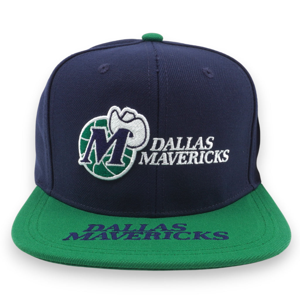 Mens Mitchell & Ness NBA LOGO BILL SNAPBACK HWC MAVERICKS