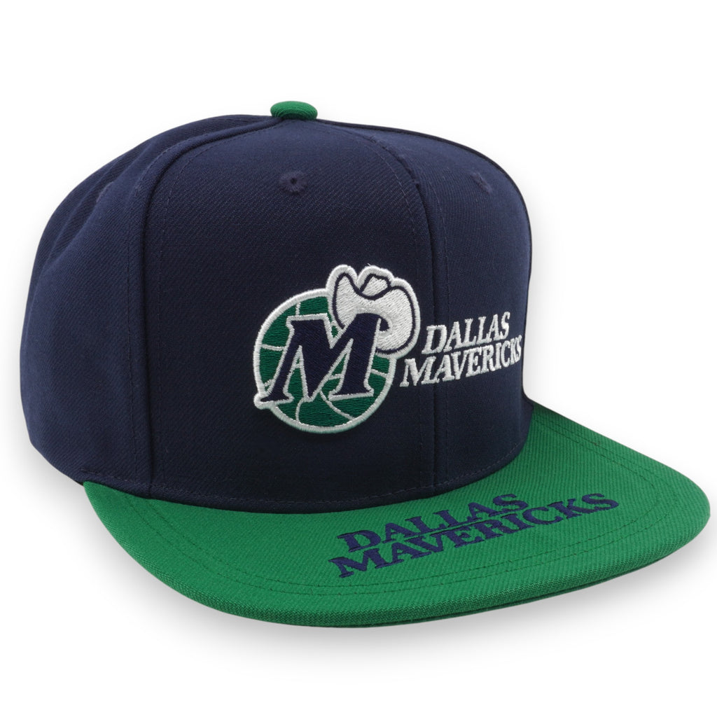 Mens Mitchell & Ness NBA LOGO BILL SNAPBACK HWC MAVERICKS