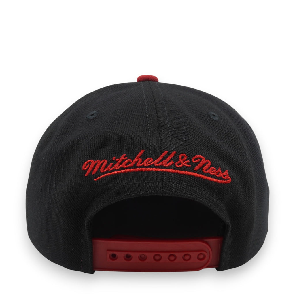 MENS MITCHELL & NESS NBA BIG MOUTH SNAPBACK HWC 76ERS - BLACK