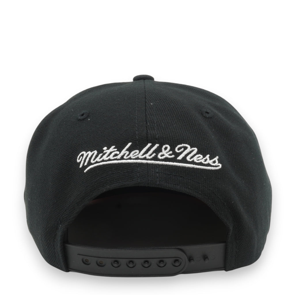 MENS MITCHELL & NESS NBA PSYCHEDELIC SNAPBACK HWC HEAT - BLACK