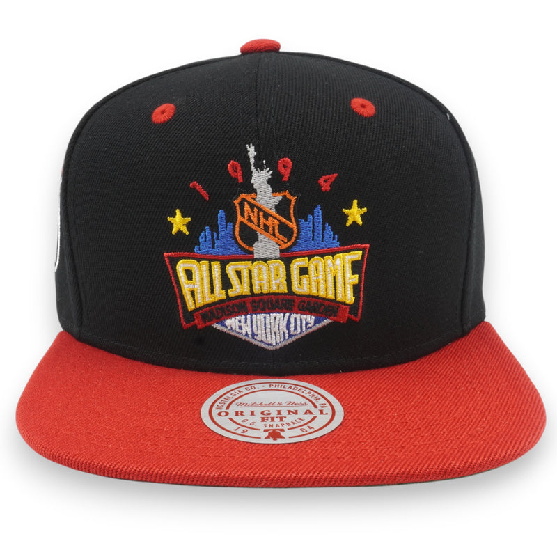MENS MITCHELL & NESS NHL 1994 ALL-STAR SNAPBACK DEVILS - BLACK