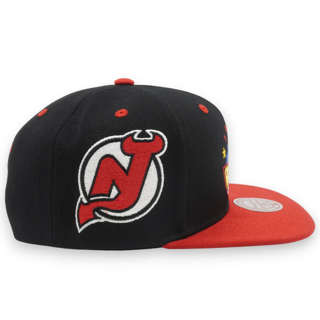 MENS MITCHELL & NESS NHL 1994 ALL-STAR SNAPBACK DEVILS - BLACK