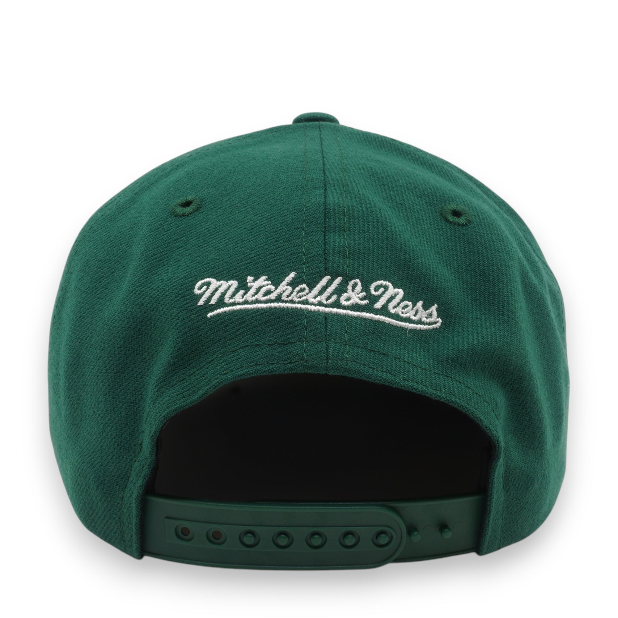 MENS MITCHELL & NESS MLB BACK TO BASICS SNAPBACK ATHLETICS - GREEN