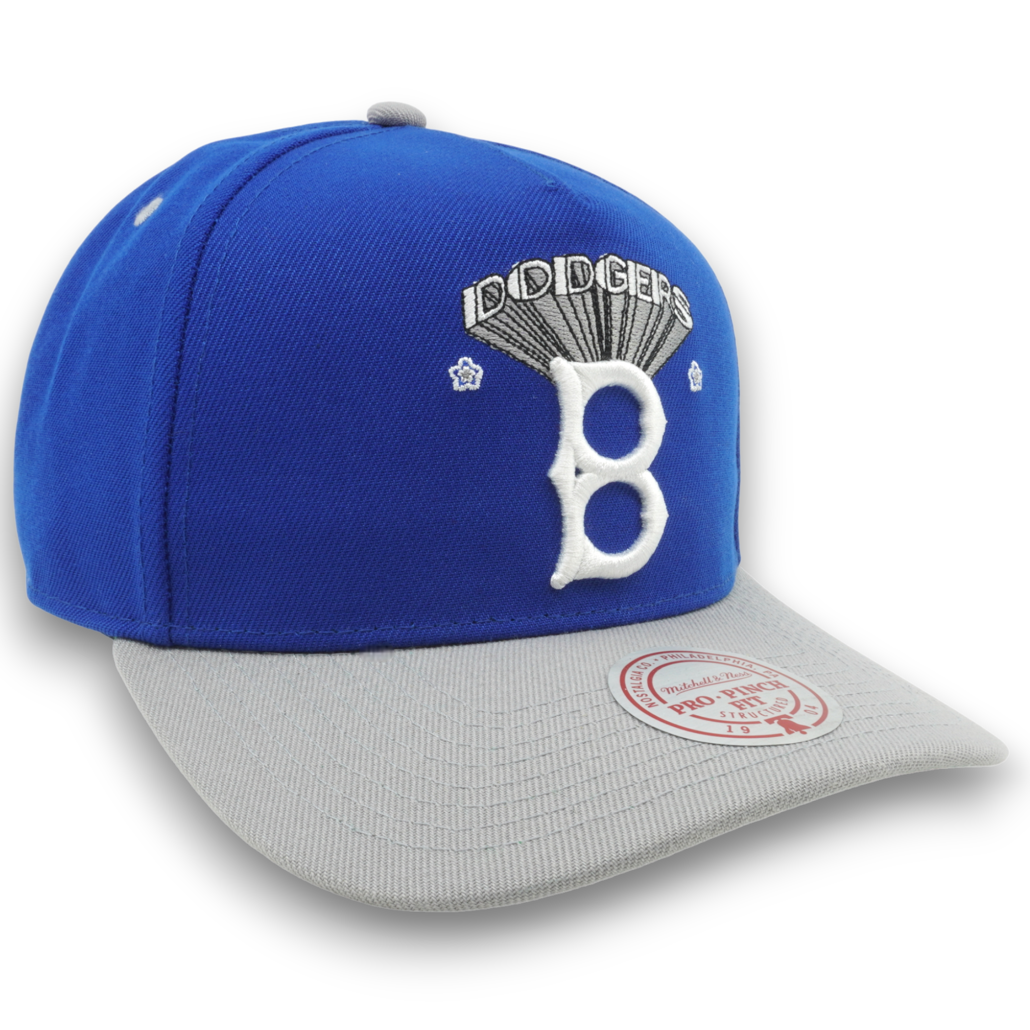 MENS MITCHELL & NESS MLB TEAM STAR PRO SNAPBACK COOP DODGERS - BLUE