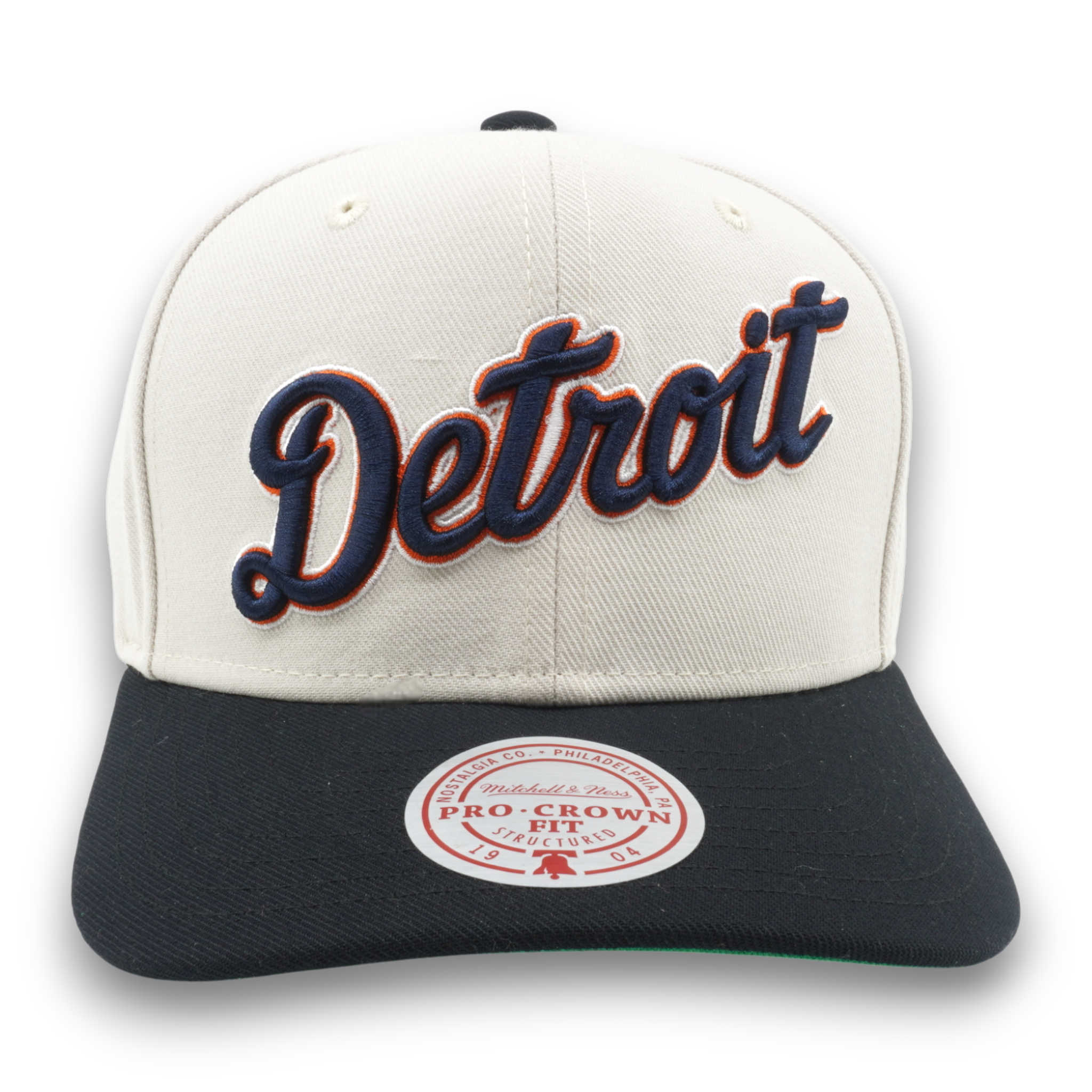[HP11516-DTIOFWH] MENS MITCHELL & NESS MLB OFF WORD PRO SNAPBACK TIGERS