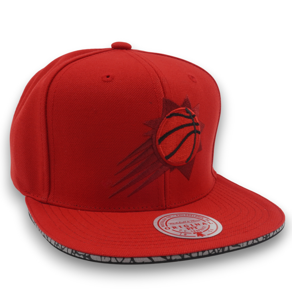 MENS MITCHELL & NESS NBA THREE COLLECTION SNAPBACK SUNS - RED