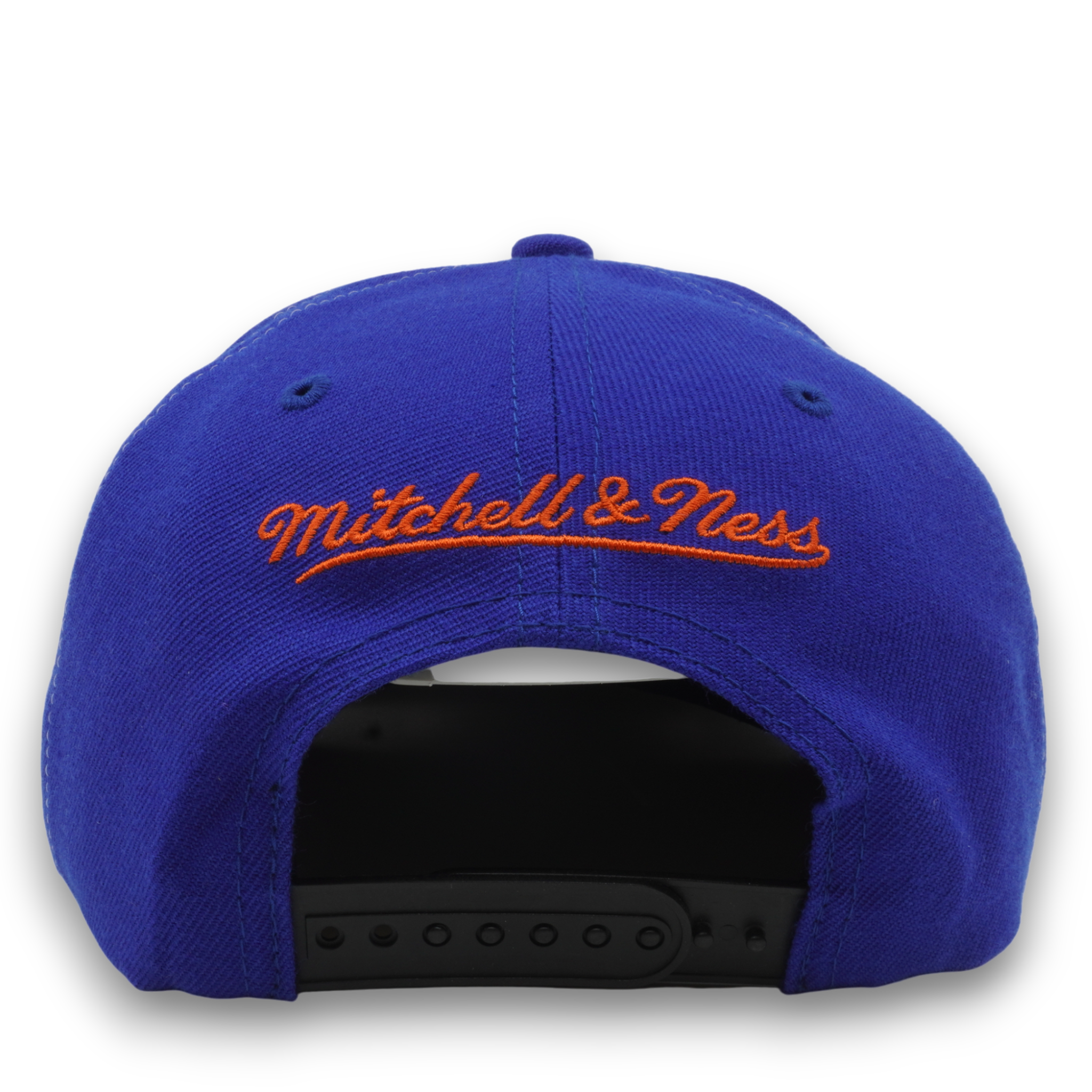 MENS MITCHELL & NESS NBA NY KNICKS QUADRIGA SNAPBACK - BLUE