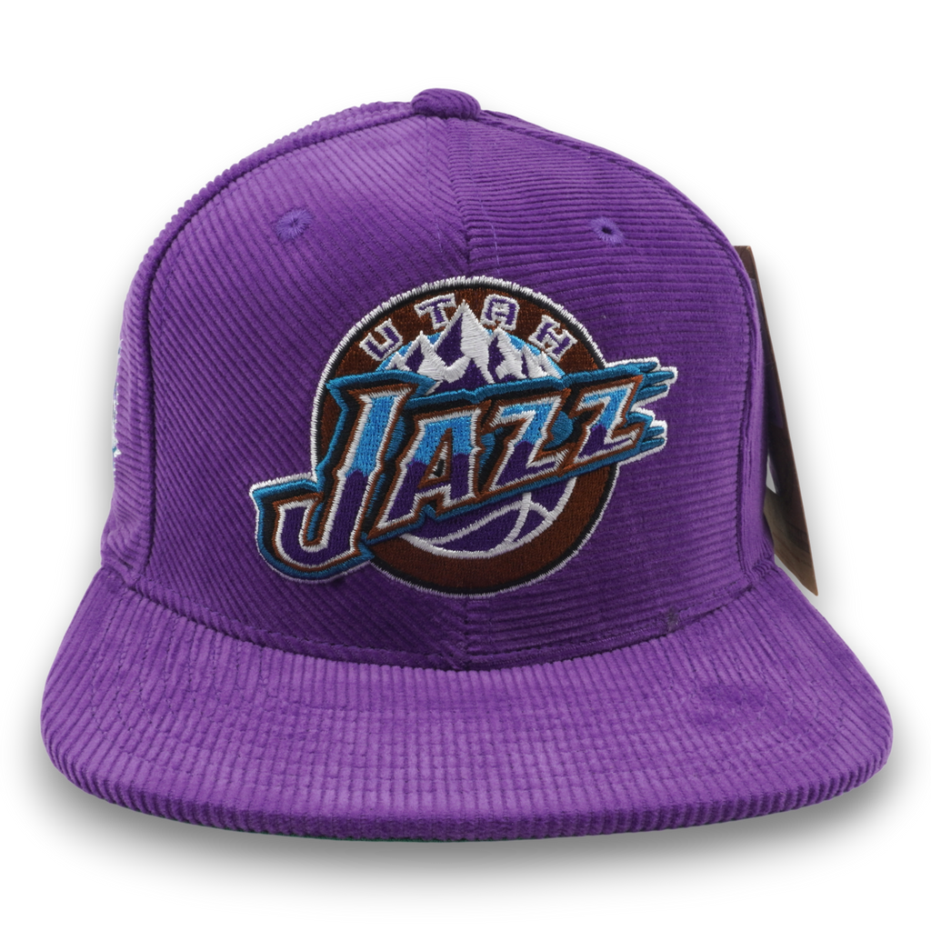 MENS MITCHELL & NESS NBA ALL DIRECTIONS SNAPBACK HWC JAZZ - PURPLE