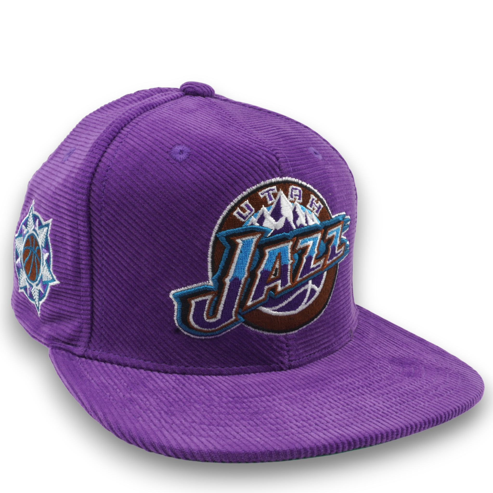 MENS MITCHELL & NESS NBA ALL DIRECTIONS SNAPBACK HWC JAZZ - PURPLE