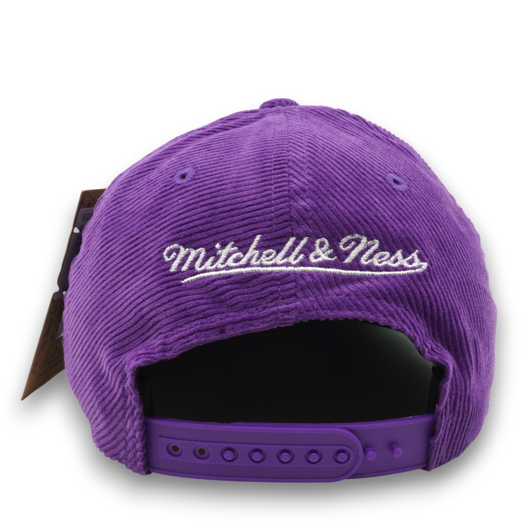 MENS MITCHELL & NESS NBA ALL DIRECTIONS SNAPBACK HWC JAZZ - PURPLE