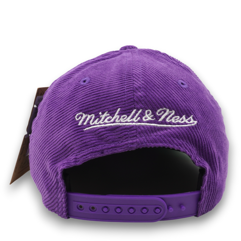 MENS MITCHELL & NESS NBA ALL DIRECTIONS SNAPBACK HWC JAZZ - PURPLE