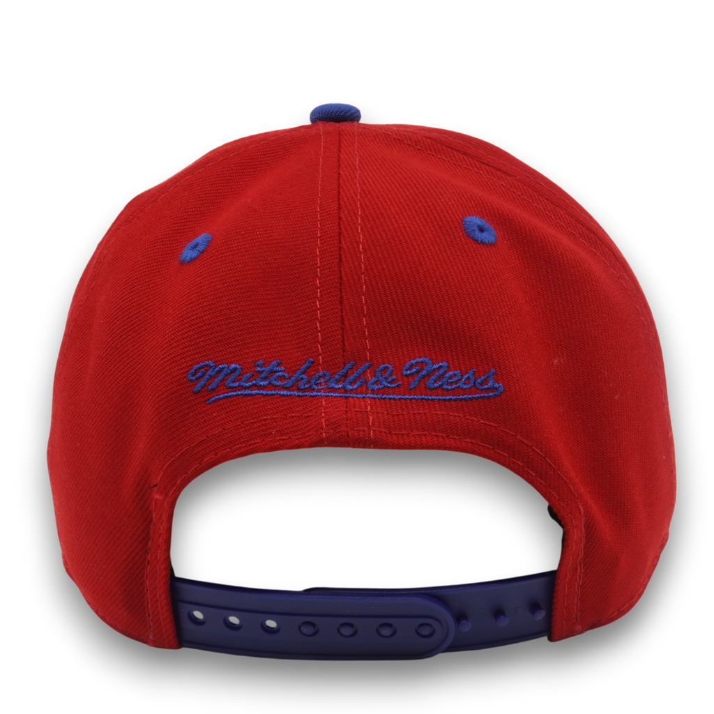 MENS MITCHELL & NESS MLB TEAM BALL PRO SNAPBACK PHILLIES - RED
