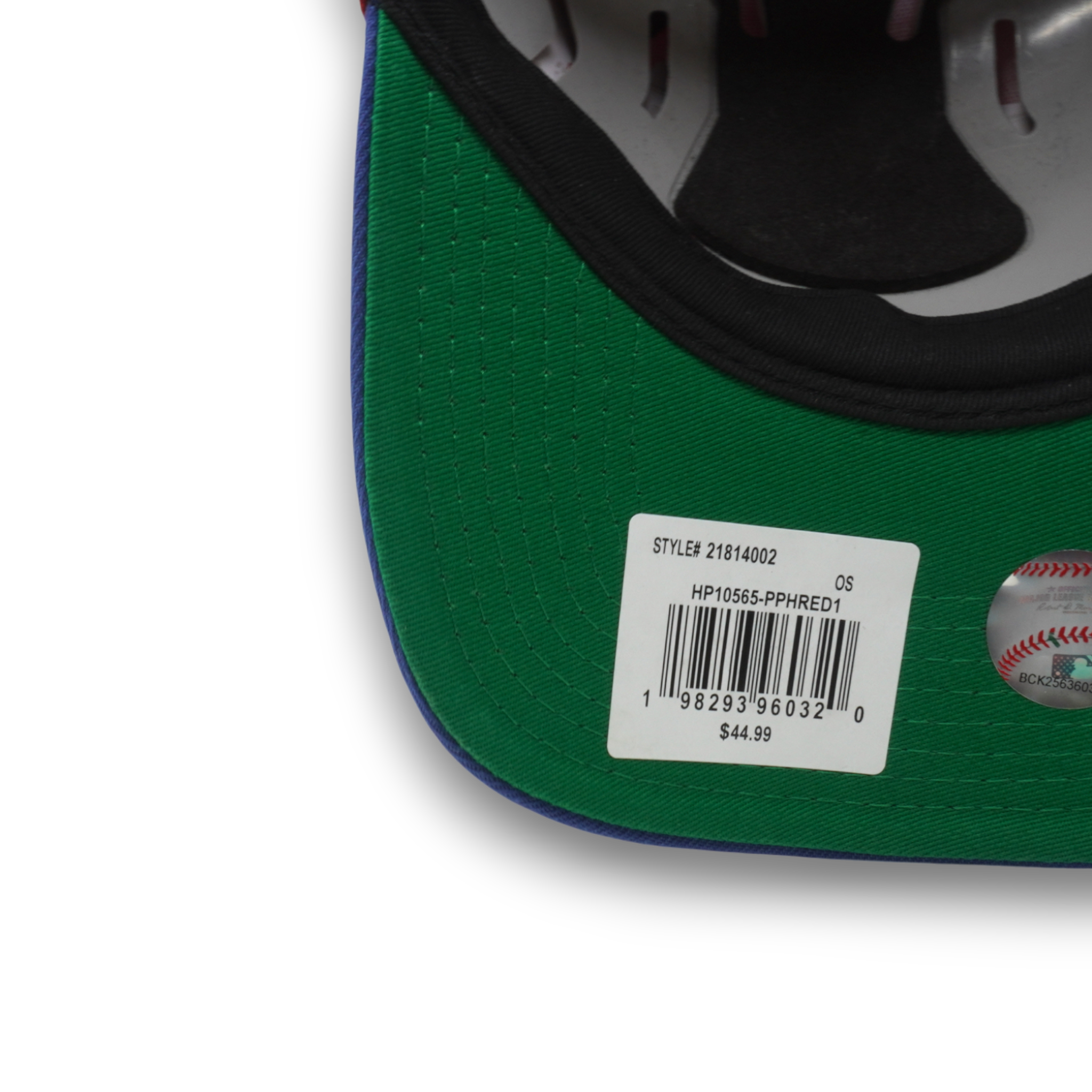 MENS MITCHELL & NESS MLB TEAM BALL PRO SNAPBACK PHILLIES - RED