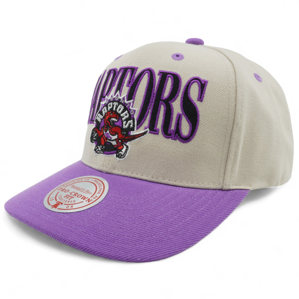 Mens MITCHELL & NESS NBA OFF WITH THE CROWN SNAPBACK HWC RAPTORS