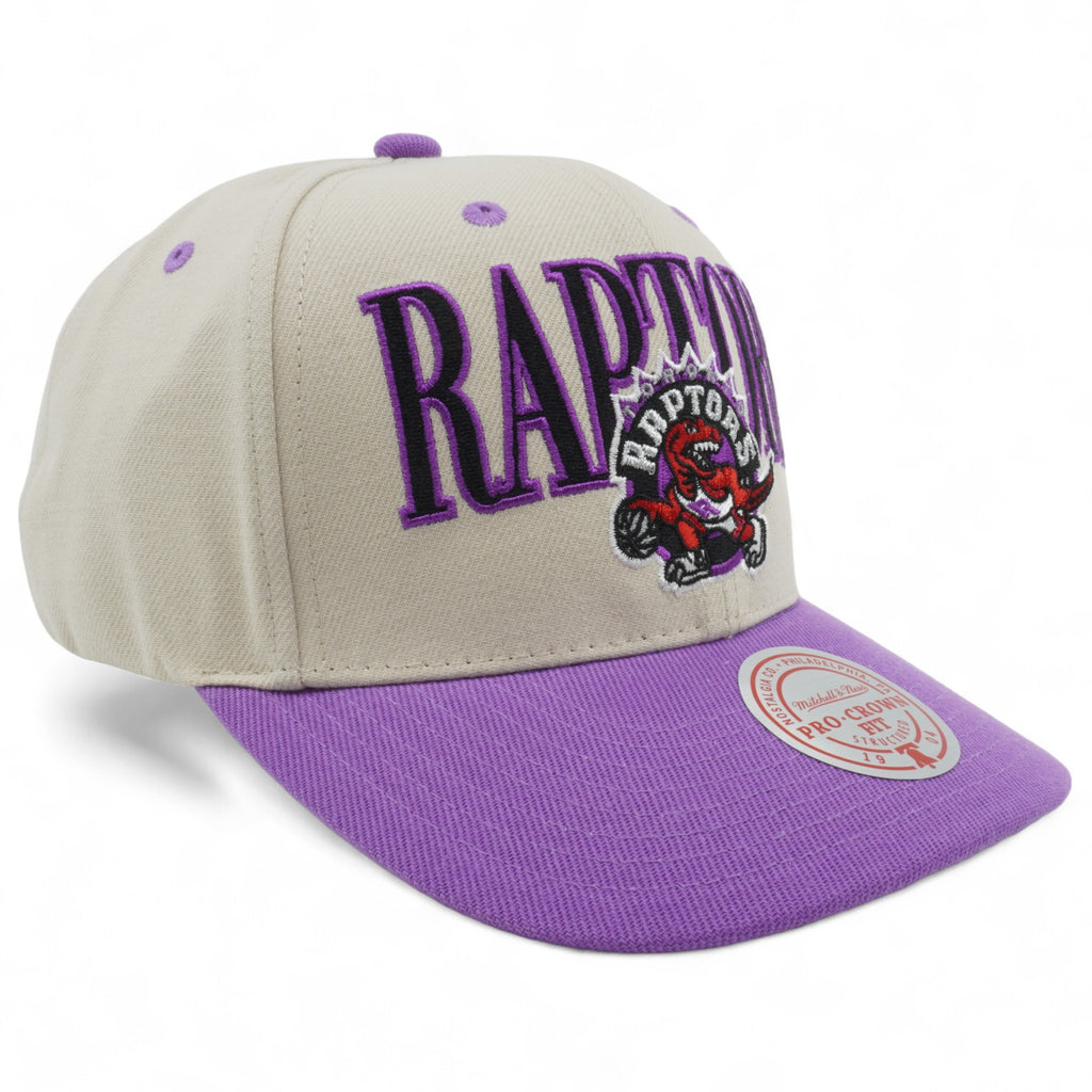 Mens MITCHELL & NESS NBA OFF WITH THE CROWN SNAPBACK HWC RAPTORS