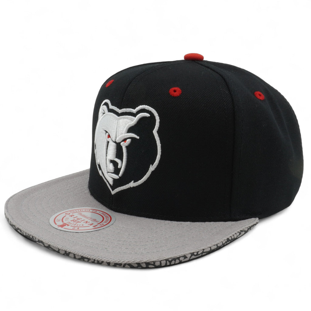 Mens MITCHELL & NESS NBA THREE COLLECTION SNAPBACK GRIZZLIES