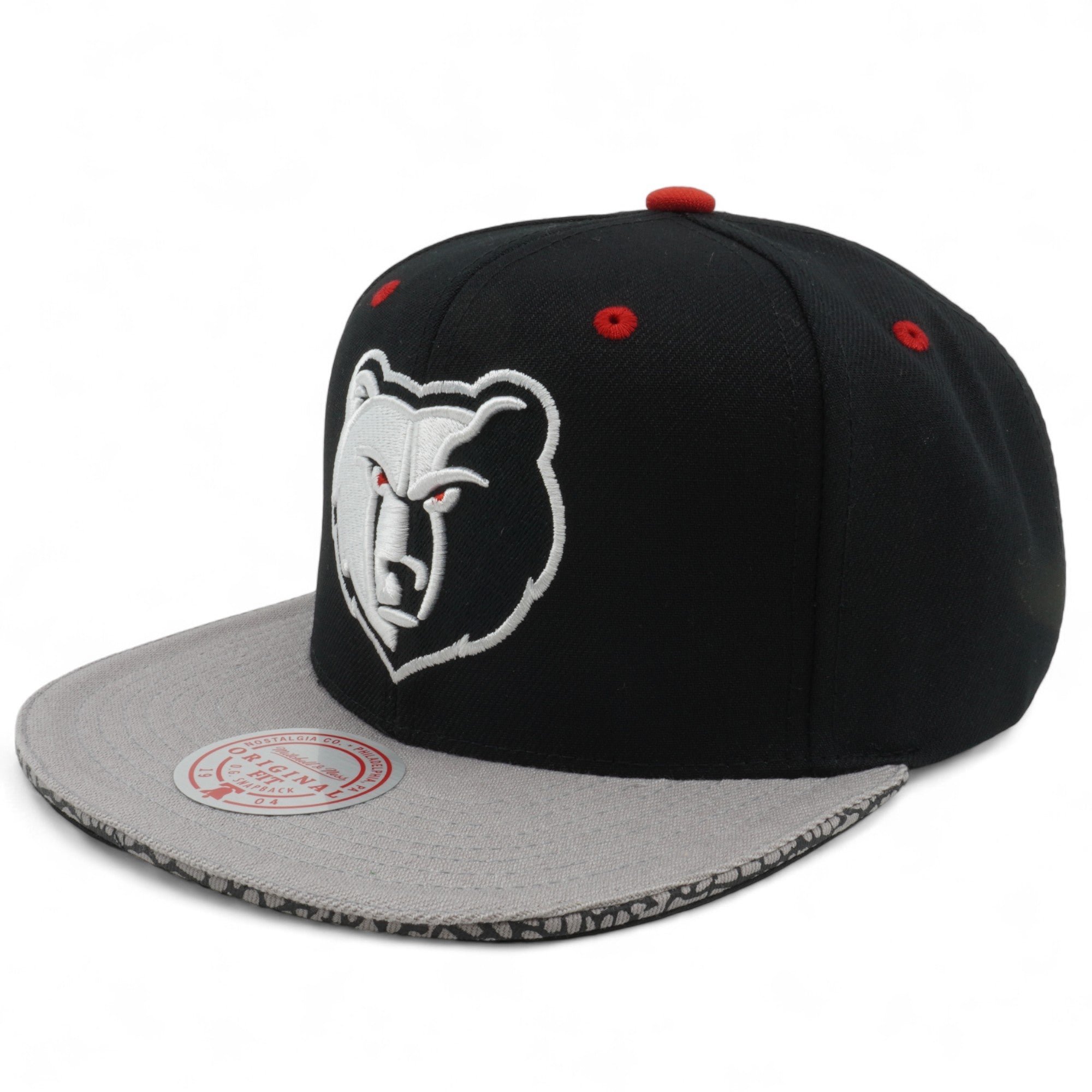 Mens MITCHELL & NESS NBA THREE COLLECTION SNAPBACK GRIZZLIES