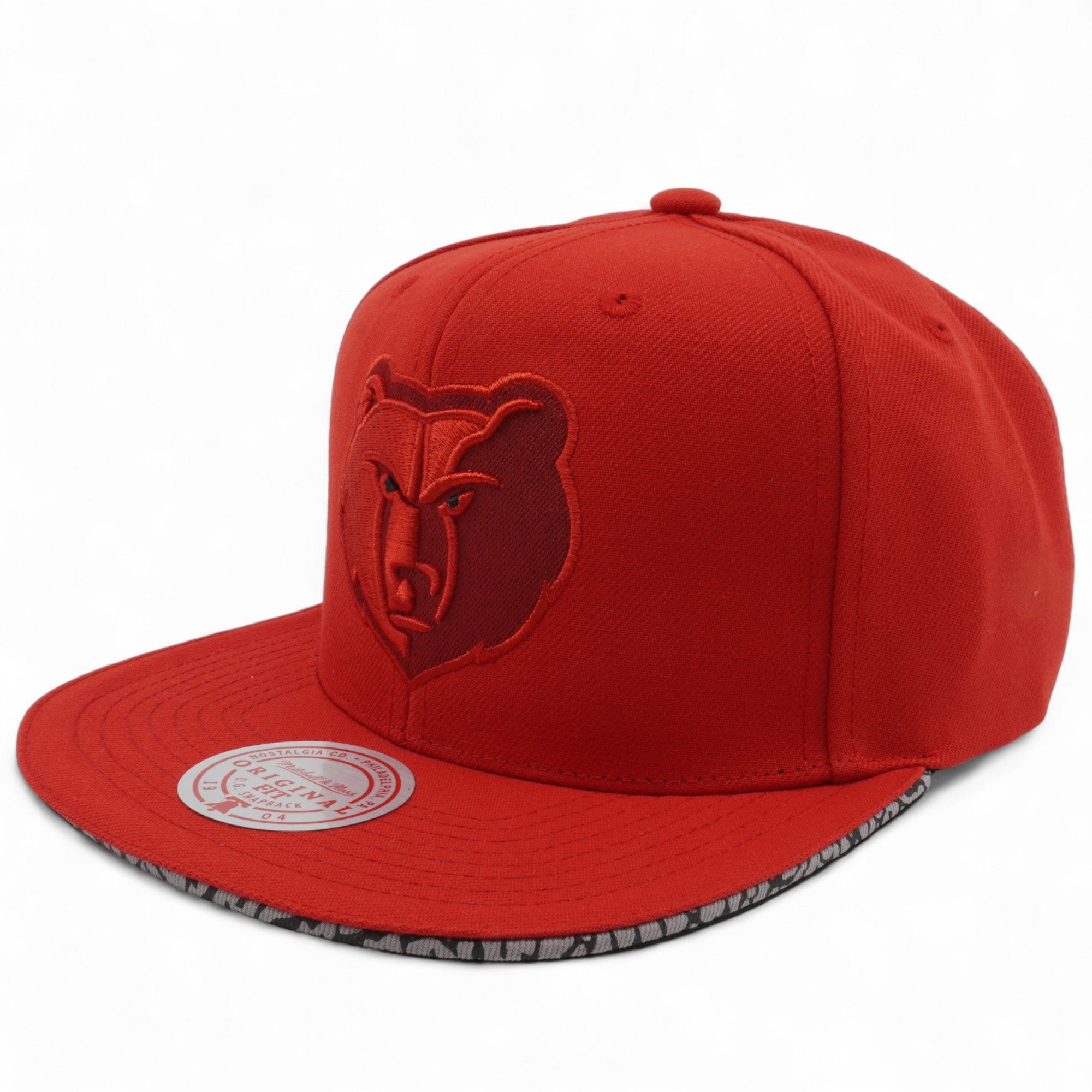 Mens MITCHELL & NESS NBA THREE COLLECTION SNAPBACK GRIZZLIES