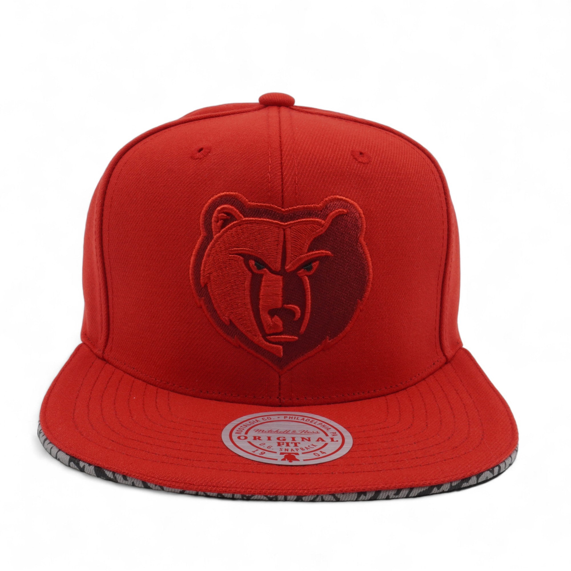 Mens MITCHELL & NESS NBA THREE COLLECTION SNAPBACK GRIZZLIES