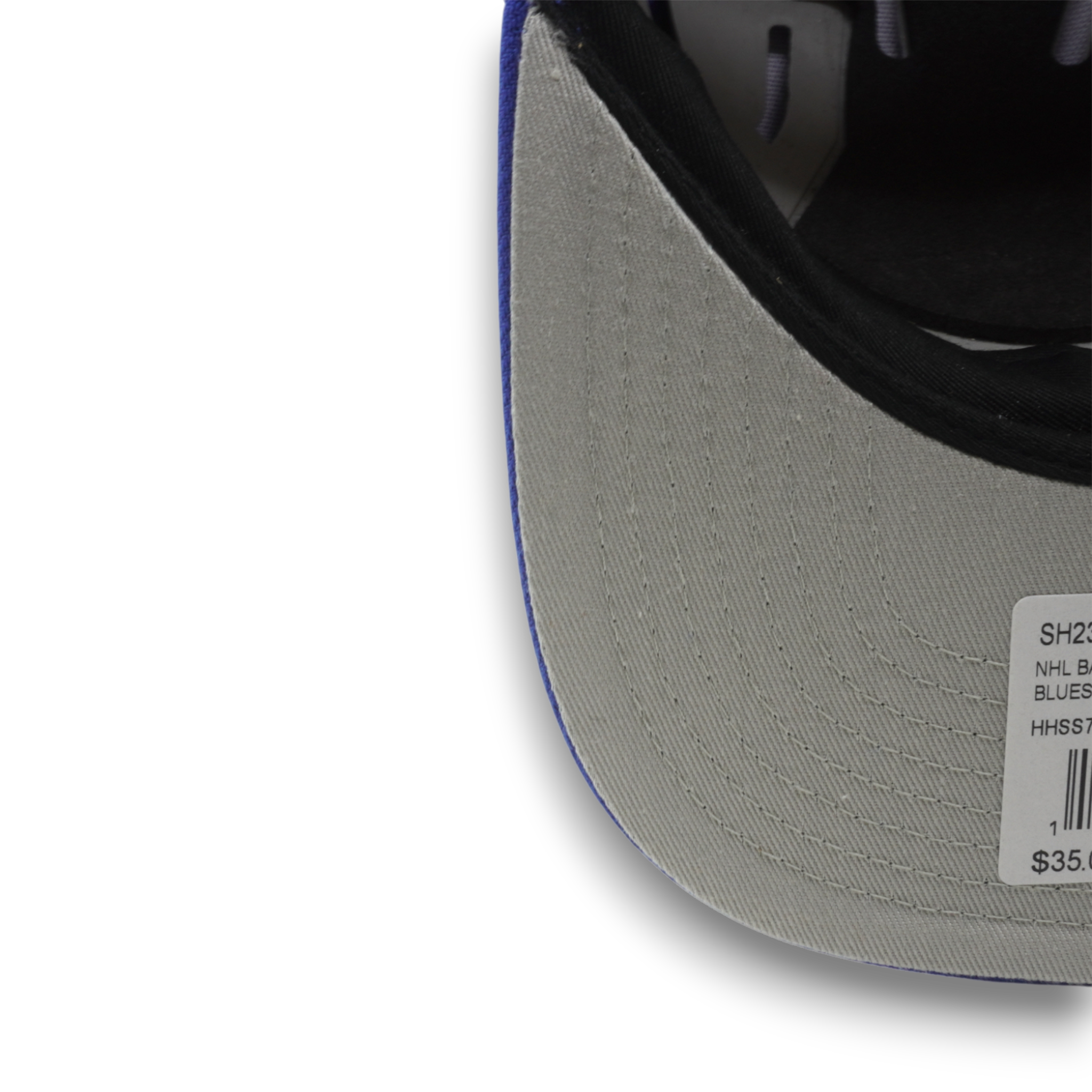 MENS MITCHELL & NESS NHL BACK TO BASICS SNAPBACK BLUES - BLUE
