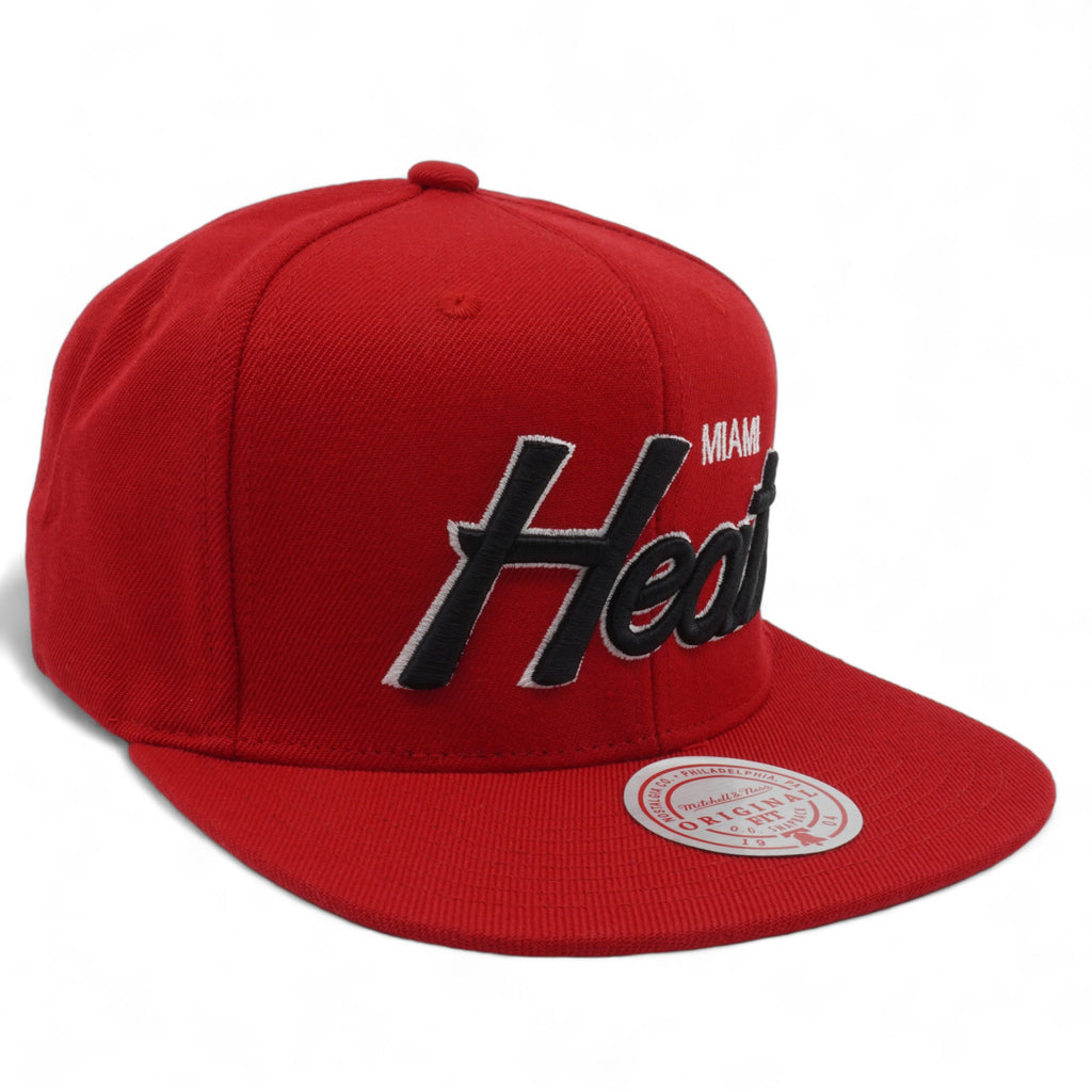 Mens MITCHELL & NESS NBA SCRIPT HEAT