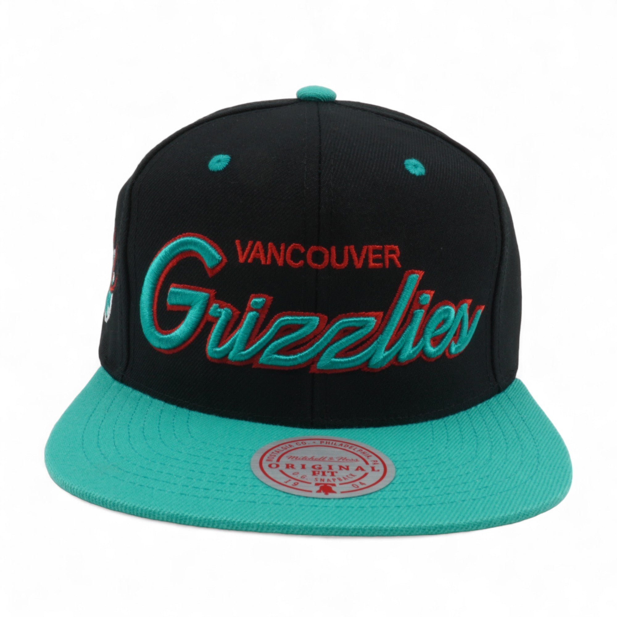 Mens MITCHELL & NESS NBA SCRIPT POP SNAPBACK GRIZZLIES