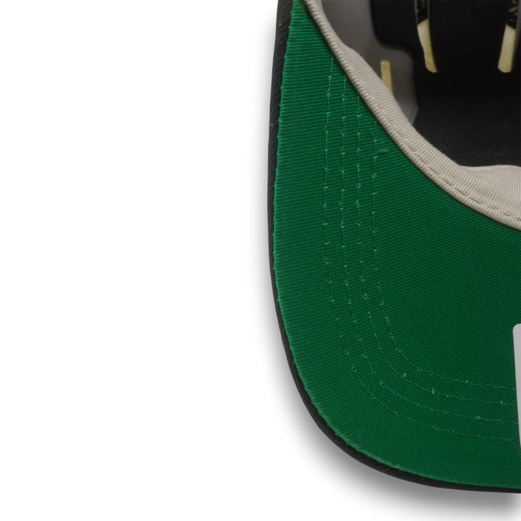 MENS MITCHELL & NESS MLB HAT TRICK SCRIPT PRO PINCH SNAPBACK COOP RAYS - CREAM
